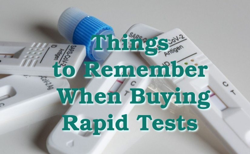 Things to Remember When Buying Rapid Tests