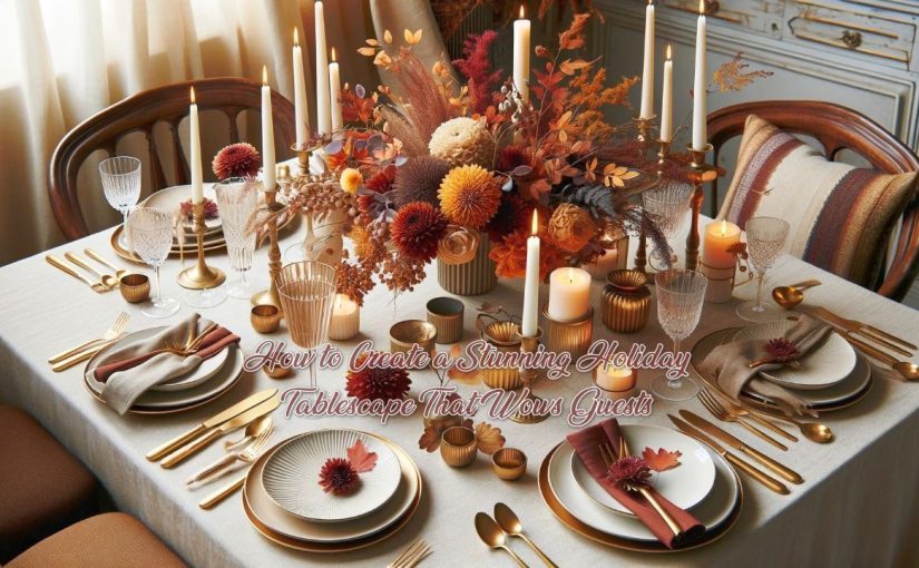 How to Create a Stunning Holiday Tablescape That Wows Guests